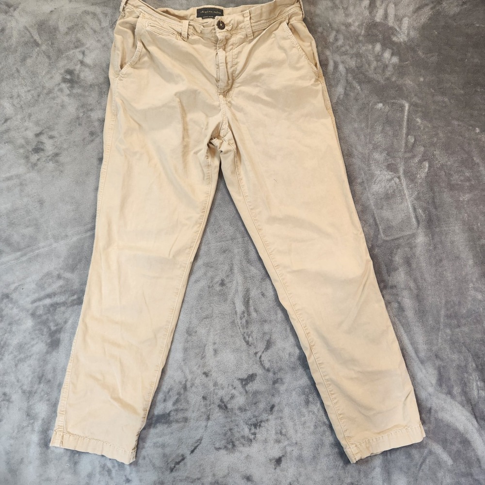 American Eagle Pants Mens 31x32 Beige Next Level Flex Original Straight  Chino